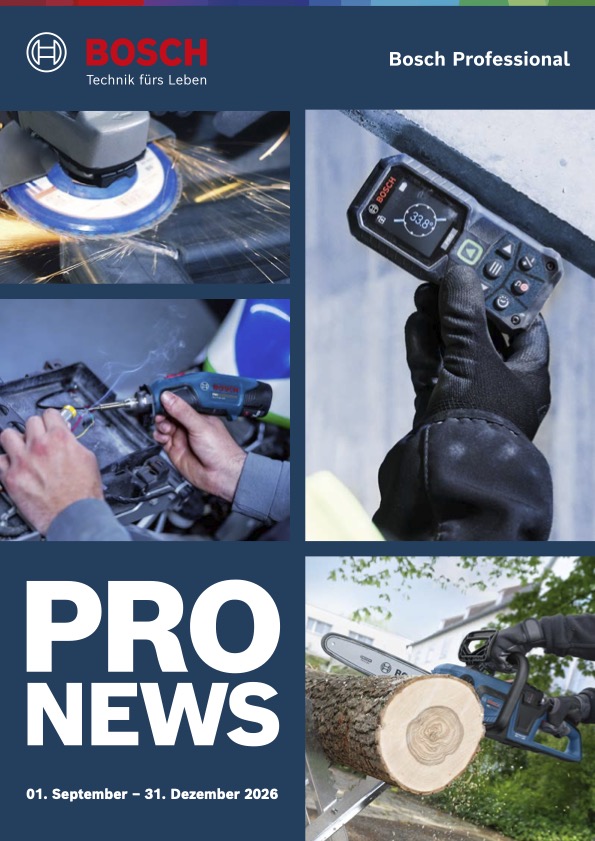 Bosch Pro News